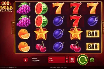 100 Joker Staxx Slot Game Screenshot Image