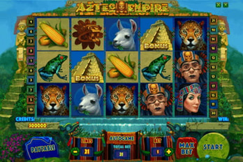 Aztec Empire Slot Game Screenshot Image