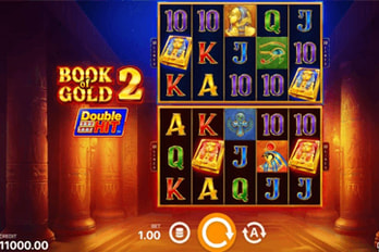 Book of Gold 2: Double Hit Slot Game Screenshot Image