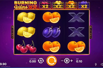 Burning Wins x2 Slot Game Screenshot Image