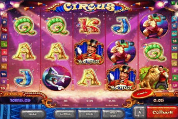 Circus Deluxe Slot Game Screenshot Image