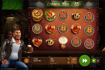 Down the Pub Slot Game Screenshot Image