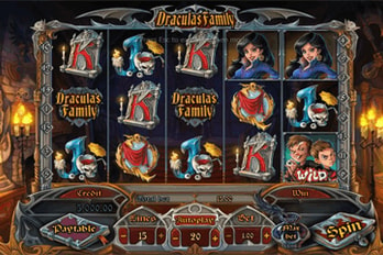 Dracula's Family Slot Game Screenshot Image