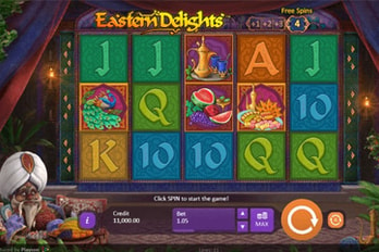 Eastern Delights Slot Game Screenshot Image