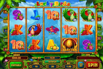 Lucky Birds Slot Game Screenshot Image