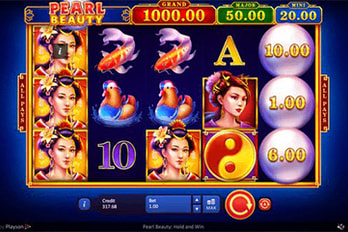 Pearl Beauty: Hold and Win Slot Game Screenshot Image