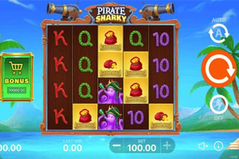  Pirate Sharky Slot Game Screenshot Image
