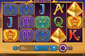 Rise of Egypt Slot Game Screenshot Image