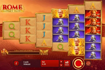 Rome: Caesar's Glory Slot Game Screenshot Image