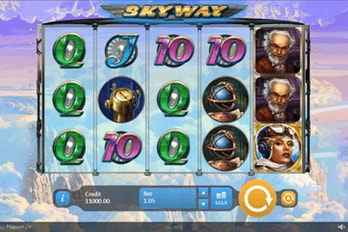 Sky Way Slot Game Screenshot Image