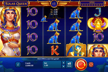 Solar Queen Slot Game Screenshot Image