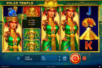 Solar Temple Slot Game Screenshot Image