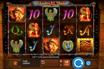 Treasures of Tombs: Hidden Gold Slot Game Screenshot Image