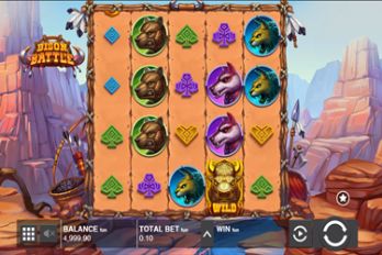 Bison Battle Slot Game Screenshot Image