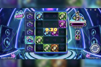DJ Cat Slot Game Screenshot Image