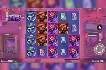 Samurai's Katana Slot Game Screenshot Image