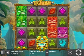 Tiki Tumble Slot Game Screenshot Image