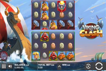 Viking Clash Slot Game Screenshot Image