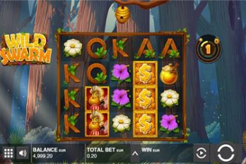 Wild Swarm Slot Game Screenshot Image
