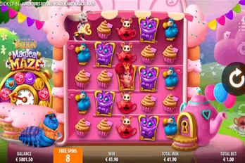 Adventures Beyond Wonderland Magical Maze Slot Game Screenshot Image