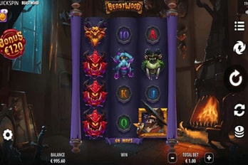 Beastwood Slot Game Screenshot Image