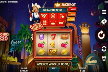 Betty Bonkers Slot Game Screenshot Image