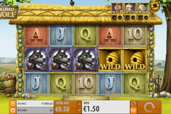 Big Bad Wolf Slot Game Screenshot Image