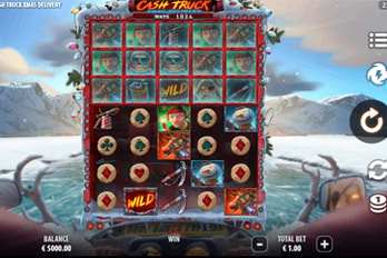 Cash Truck Xmas Delivery Slot Game Screenshot Image
