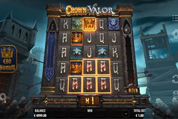 Crown of Valor Slot Game Screenshot Image