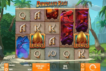 Dinosaur Rage Slot Game Screenshot Image
