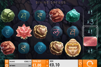 Divine Dreams Slot Game Screenshot Image