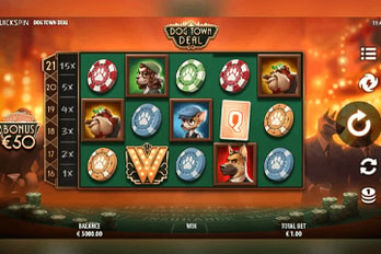 Dog Town Deal Slot Game Screenshot Image