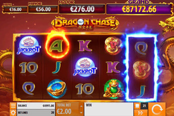 Dragon Chase Slot Game Screenshot Image