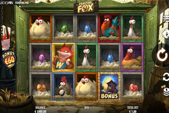 Feasting Fox Slot Game Screenshot Image
