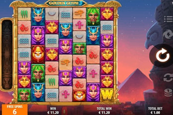 Golden Glyph 3 Slot Game Screenshot Image