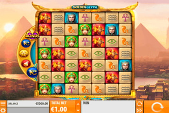 Golden Glyph Slot Game Screenshot Image