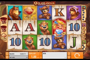 Goldilocks and the Wild Bears Slot Game Screenshot Image
