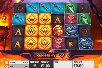 Hammer of Vulcan Slot Game Screenshot Image