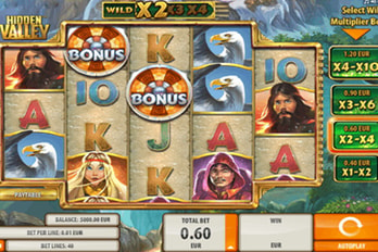 Hidden Valley Slot Game Screenshot Image