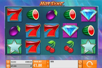 Hot Sync Slot Game Screenshot Image