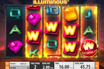 Illuminous Slot Game Screenshot Image