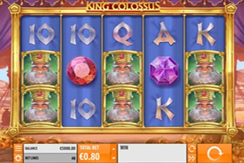 King Colossus Slot Game Screenshot Image