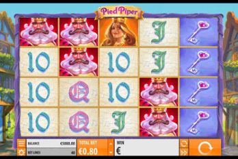 Pied Piper Slot Game Screenshot Image