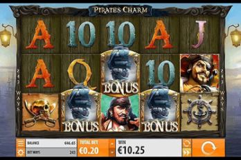 Pirate's Charm Slot Game Screenshot Image