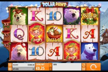 Polar Paws Slot Game Screenshot Image
