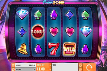 Prime Zone Slot Game Screenshot Image