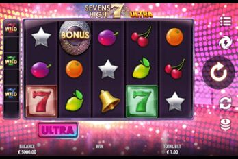 Sevens High Ultra Slot Game Screenshot Image