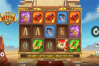 Sticky Bandits 3 Most Wanted Slot Game Screenshot Image