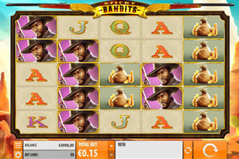 Sticky Bandits Slot Game Screenshot Image