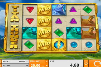 Titan Thunder Slot Game Screenshot Image